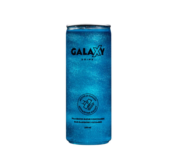 Galaxy Drink Bleu Framboise Bleu Concombre