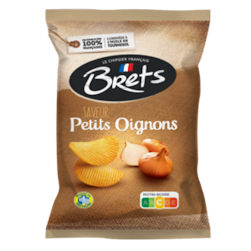 Brets Oignons 125g (10bag/case)