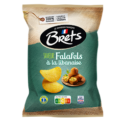 Brets Ondulées Falafels 125g (10bag/case)