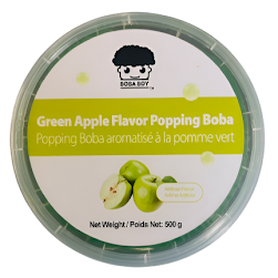 Boba Boy Green Apple Pooping Boba 500g (16jars/case)