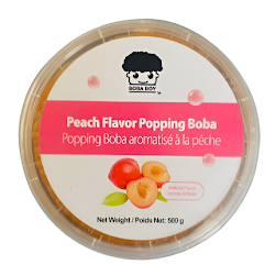 Boba Boy Peach Pooping Boba 500g (16jars/case)