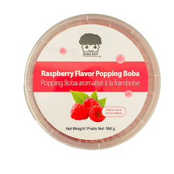 Boba Boy Raspberry Pooping Boba 500g (16jars/case)