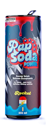 Rap Soda Power Rocket 355ml (24can/case)