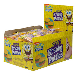 Gummy Giant Krabby Patties (36un/box)