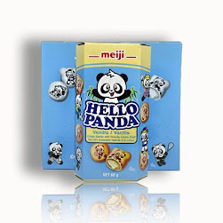 Meiji Hello Panda Vanilla 57g Blue (10packs/box)