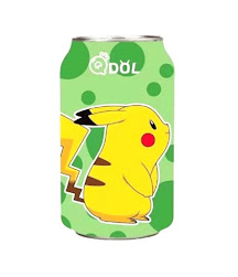 QDOL Eau Pétillante Pikachu Citron Vert (24 canettes/caisse)