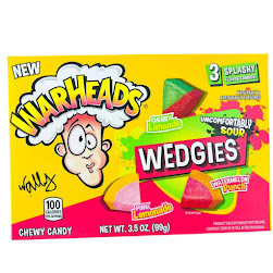 Warheads Wedgies Theater Box 3.5oz (12un/box)
