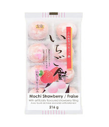 Royal Family Mochi Strawberry 216g (12un/case)