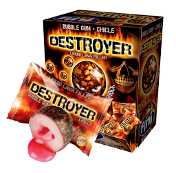 Fini Boom Destroyer Bubble Gum Sour Shock (200un/boîte)