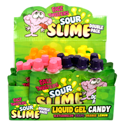 Face Twisters Novelty Sour Slime 40g (18un/box)