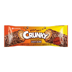 Lotte Crunky Chocolate Bar 30g (10un/box)