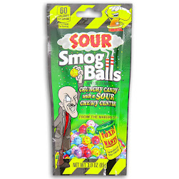 Toxic Waste Sour Smog Balls 3oz (12un/box)