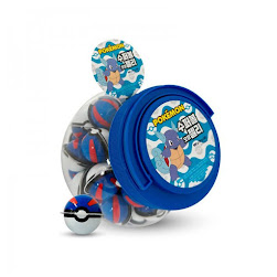 Pokemon Super Ball Shaped Jelly (Bleu) 18g ((50un/box)