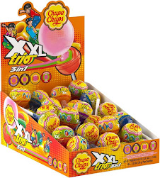 Chupa Chups - XXL Trio Lollipops 29g (48un/box)