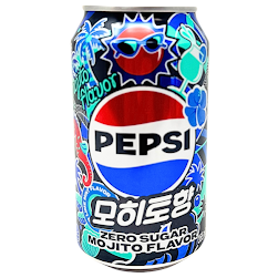 Pepsi Mojito Zero Sugar 355ml (24can/case)