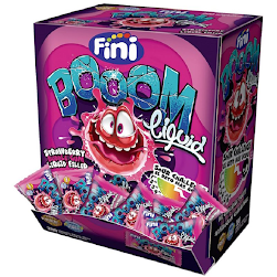 Fini Boom Bubble Gum Liquide (200un/boîte)