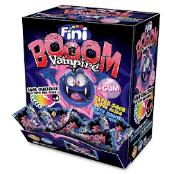 Fini Boom Vampire Bubble Gum Tongue-Coloring (200un/box)
