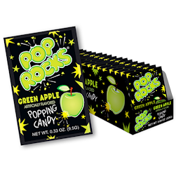Pop Rocks Green Apple (24env/box)