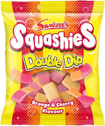 Swizzel Squashies Orange Cherry 160g (10bag/case)