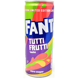 Fanta Tutti Frutti Zero 250ml (24can/case)