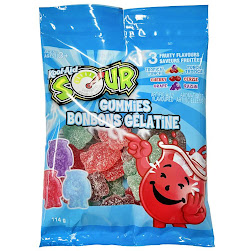 Kool-Aid Sour Gummies 114g (12bag/case)