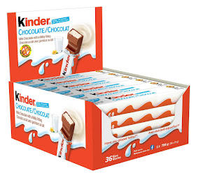 Kinder Chocolate Bar 21g (36un/case)