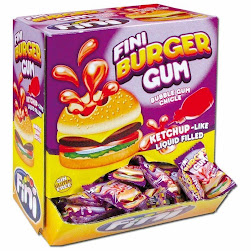 Fini Boom Burger Gum (200un/box)
