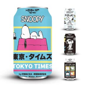 High Up - Snoopy Eau Pétillante - Limonade Miel 330ml (24 canettes/caisse)