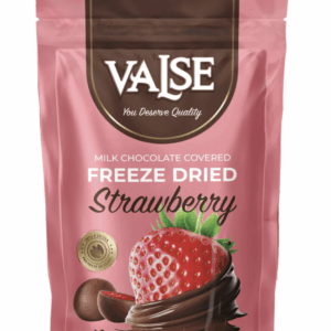 Valse Fraise Lyophilisée Chocolat au Lait 80g (12 unités/sachet)