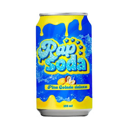 Rap Soda Pina Colada 355ml (24can/case)