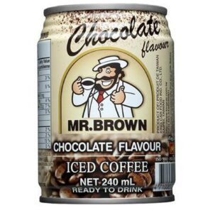 Mr Brown Chocolate Flavour Coffee 240ml (24cans/case)