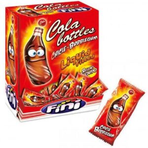 Fini Bubble Gum Cola Bottles (200un/box)