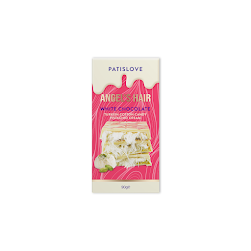 Patislove Dubai Pistache - Barbe à Papa Chocolat Blanc Angel’s Hair 180g (10 unités/caisse)