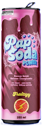 Rap Soda Power Fruizyy 355ml (24can/case)
