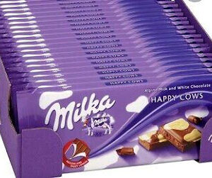 Milka Vaches Heureuses 100g (23 unités/boîte)