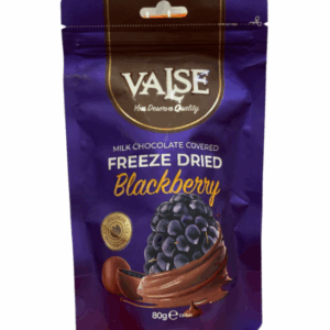 Valse Mûre Lyophilisée Chocolat au Lait 80g (12 unités/sachet)
