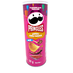 Pringles Large Sweet Chili 131g (14un/box)