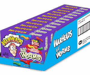 Warheads Lil' Worms Theater Box 99g (12un/box)