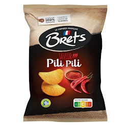 Bret's Chips Pili Pili 125g (10sac/box)