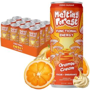 Melting Forest Mushroom D-Stress Orange Cream 355ml (12can/Case)