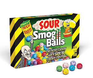 Toxic Waste Sour Smog Balls Theater Box 3.5oz (12un/box)