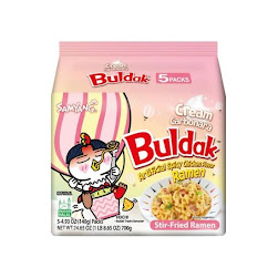 Buldak Ramen Cream Carbonara Samyang 5x140g (8packs/case)