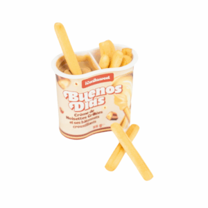 Buenos Dias Roasted Hazelnut Cream with Crunchy Sticks 55g (12un/case)