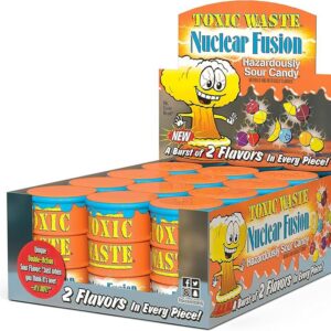 Toxic Waste Nuclear Fusion Hazardously Sour Candy 42g (12un/box)