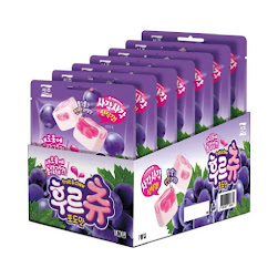 Fruits Jelly Raisin 40g (7 unités/boîte)