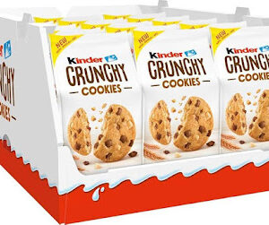 Kinder Crunchy Cookies 136g (15un/case)