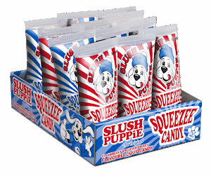 Slush Puppie Squeezee Candy 60g (12 unités/boîte)