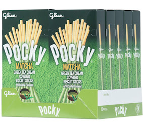 Pocky Matcha - Thé Vert 2.47oz (10 unités/boîte)