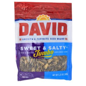 David Jumbo Sweet & Salty Sunflower Seeds 149g (12/case)