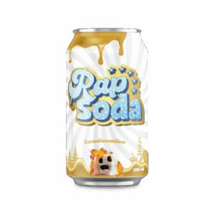 Rap Soda Canadian Mellow 355ml (24can/case)